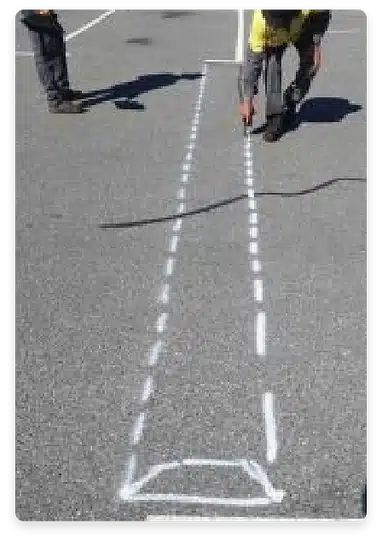 Speed Hump Installation - Step 1