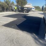 Completed asphalt cut & replace repair in Mosman Park, Western Australia for The Beehive Montessori School.