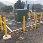 Before image of an Asphalt Reinstatement for Sydney Trains in Lithgow, New South Wales