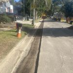 During image of an Asphalt Reinstatement for Berlina Projects in Toongabbie, New South Wales