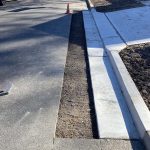 Before image of an Asphalt Crossover Edge Repair for a private customer in Chatswood, New South Wales