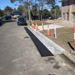 Completed Asphalt Crossover Edge Repair for Newborn Concrete in Forestville, New South Wales