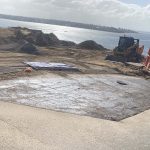 During image of a asphalt reinstatement in Mosman Park, Western Australia for T&G Earthmoving.